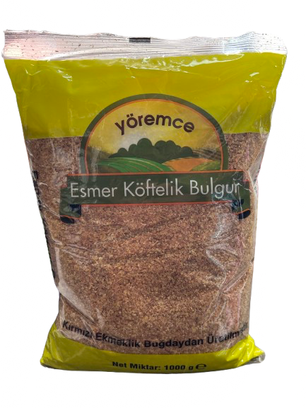 БУЛГУР ТЪМЕН ОТ ЧЕРВЕНА ПШЕНИЦА YÖREMCE 1КГ