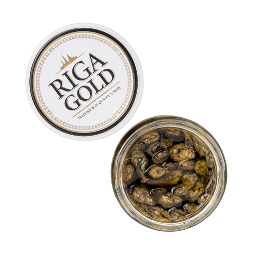 ШПРОТИ ПУШЕНИ В ЗЕХТИН RIGA GOLD - 250Г