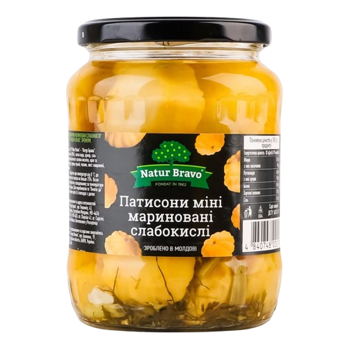ПАТИСОНИ NATUR BRAVO - 720МЛ