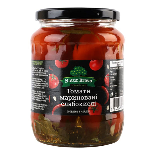 ДОМАТИ МАРИНОВАНИ NATUR BRAVO - 720МЛ