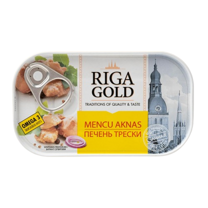 ДРОБ ОТ ТРЕСКА RIGA GOLD - 120Г