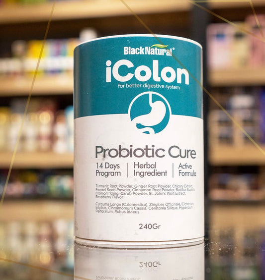 ПРОБИОТИК CURE iCOLON БИЛКОВА МЕЛАСА ЗА ПРЕЧИСТВАНЕ НА ДЕБЕЛОТО ЧЕРВО  240 ГР