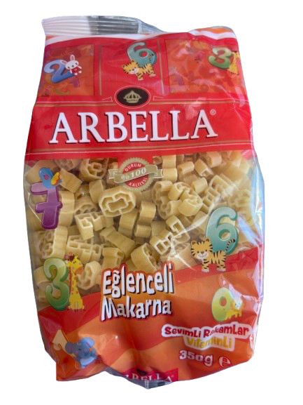МАКАРОНИ ПАСТА ОТ ТВЪРДА ПШЕНИЦА ЦИФРИ ARBELLA 400ГР