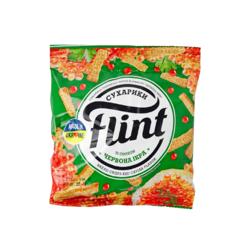 СУХАР С ВКУС НА ЧЕРВЕН ХАЙВЕР FLINT – 35Г