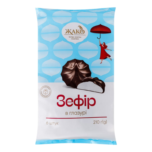 ЗЕФИР В ШОКОЛАД ЖАКО – 210Г