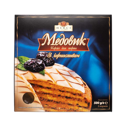 МЕДОВИК БЛАТОВЕ ЗА ТОРТА СЪС СИНИ СЛИВИ MERCI – 500Г