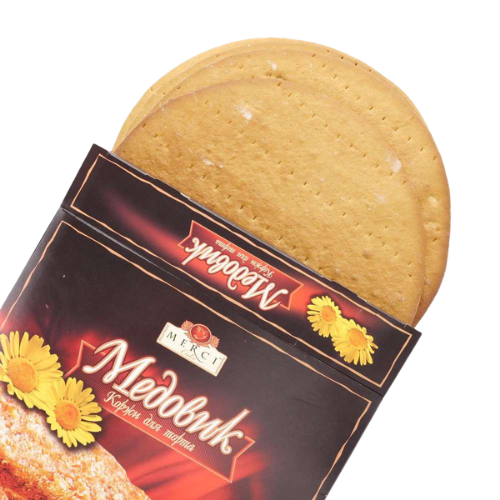 БЛАТОВЕ ЗА ТОРТА МЕДОВИК MERCI – 500Г