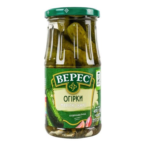 КОРНИШИНИ МАРИНОВАНИ ВЕРЕС - 435Г