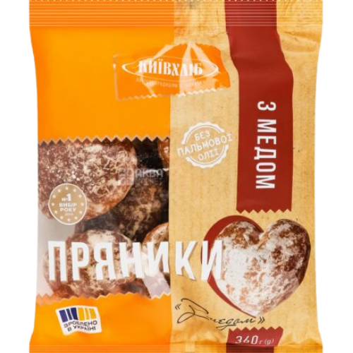 ПРЯНИКИ МЕДОВИ КИЇВХЛІБ – 300Г
