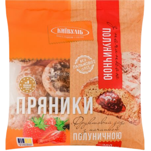 ПРЯНИКИ С ЯГОДОВ ПЪЛНЕЖ КИЇВХЛІБ – 300Г