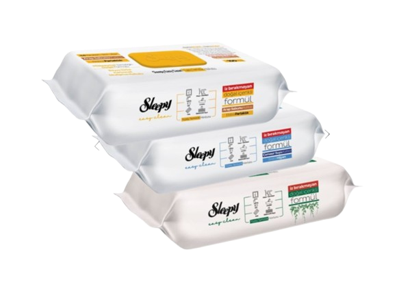SLEEPY EASYCLEAN САНИТАРНИ МОКРИ КЪРПИ ТУРСКИ - 100БР