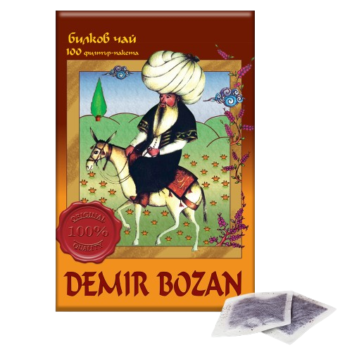 DEMIR BOZAN / ДЕМИР БОЗАН 100 ФИЛТЪРНИ ПАКЕТЧЕТА, 150 ГР, BIOHERBA