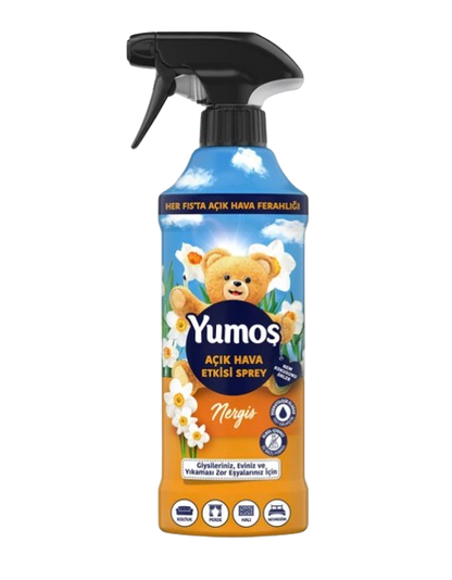 YUMOS СИЛНО ОСВЕЖАВАЩ СПРЕЙ ПОДХОДЯЩ ЗА ДОМА И ДРЕХИТЕ ТУРСКИ - 450МЛЛ
