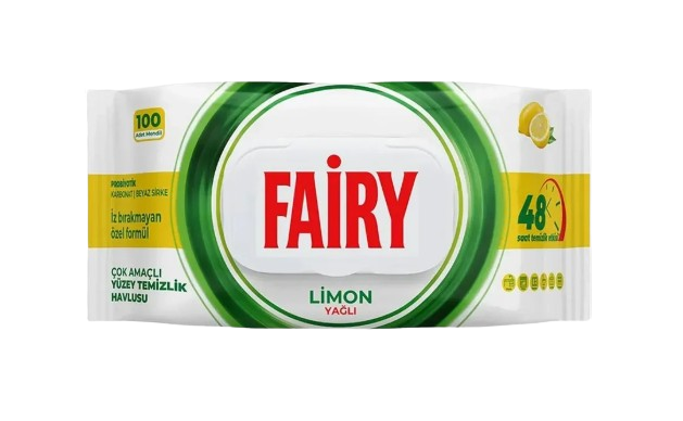 FAIRY POWER WIPES УНИВЕРСАЛНИ ПОЧИСТВАЩИ КЪРПИ ТУРСКИ - 100БР