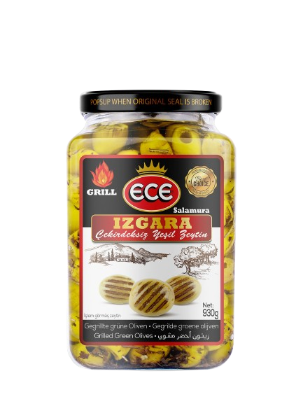 МАСЛИНИ ЗЕЛЕНИ ГРИЛОВАНИ ECE 900 ГР