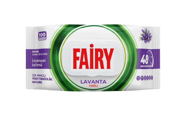 FAIRY POWER WIPES УНИВЕРСАЛНИ ПОЧИСТВАЩИ КЪРПИ ТУРСКИ - 100БР