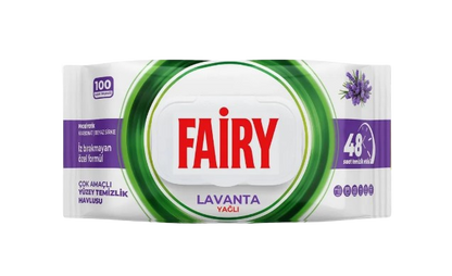 FAIRY POWER WIPES УНИВЕРСАЛНИ ПОЧИСТВАЩИ КЪРПИ ТУРСКИ - 100БР
