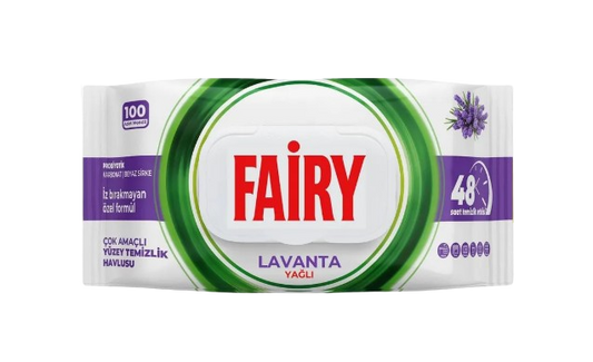 FAIRY POWER WIPES УНИВЕРСАЛНИ ПОЧИСТВАЩИ КЪРПИ ТУРСКИ - 100БР