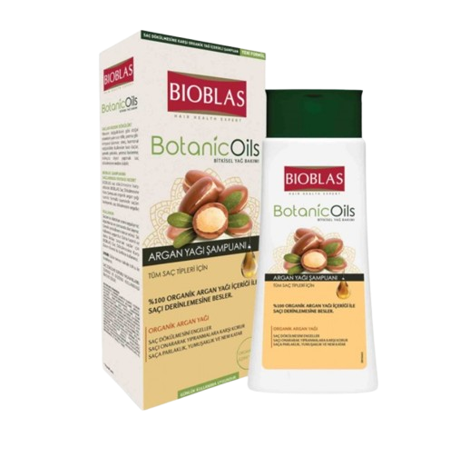 BIOBLAS ШАМПОАН С АРГАНОВО МАСЛО ПРИ КОСОПАД 360МЛ