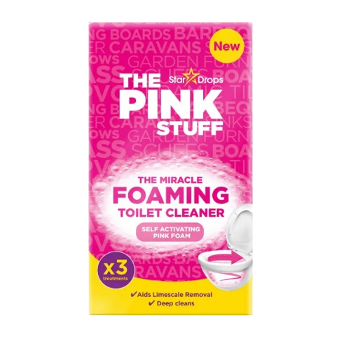 STARDROPS THE PINK STUFF ПЯНА ЗА ПОЧИСТВАНЕ НА ТОАЛЕТНА - 3БР