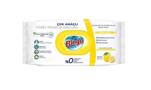BINGO PRATIK УНИВЕРСАЛНИ ПОЧИСТВАЩИ КЪРПИЧКИ ТУРСКИ - 96БР
